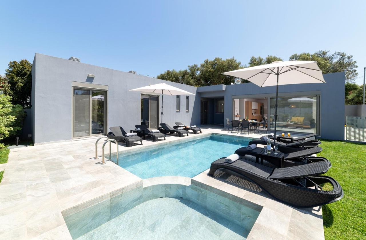Villa Ampela By Posarellivillas Agia Marina Екстериор снимка