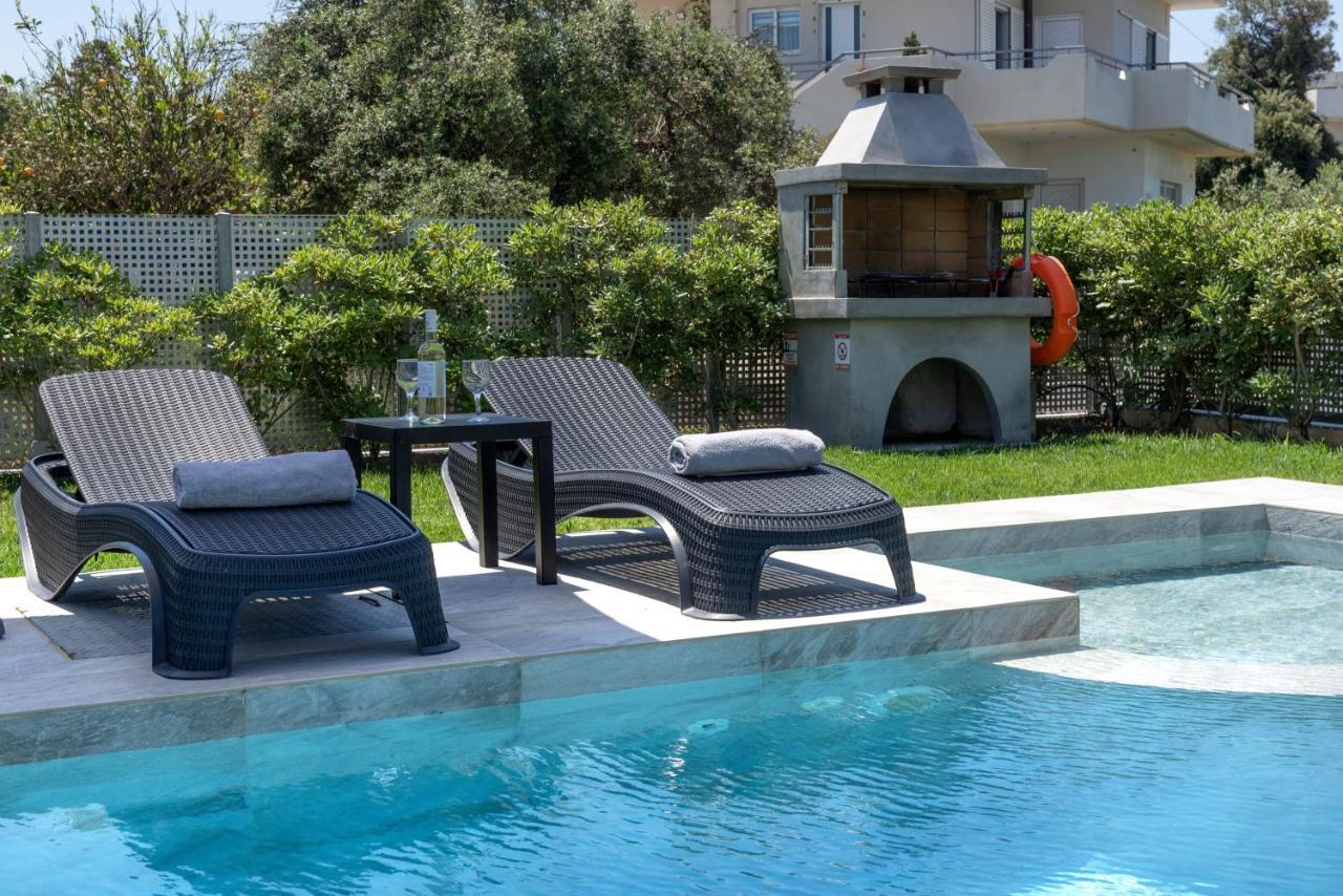 Villa Ampela By Posarellivillas Agia Marina Екстериор снимка
